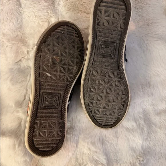 Blue and Orange Denver Broncos Sneakers - Picture 6 of 7